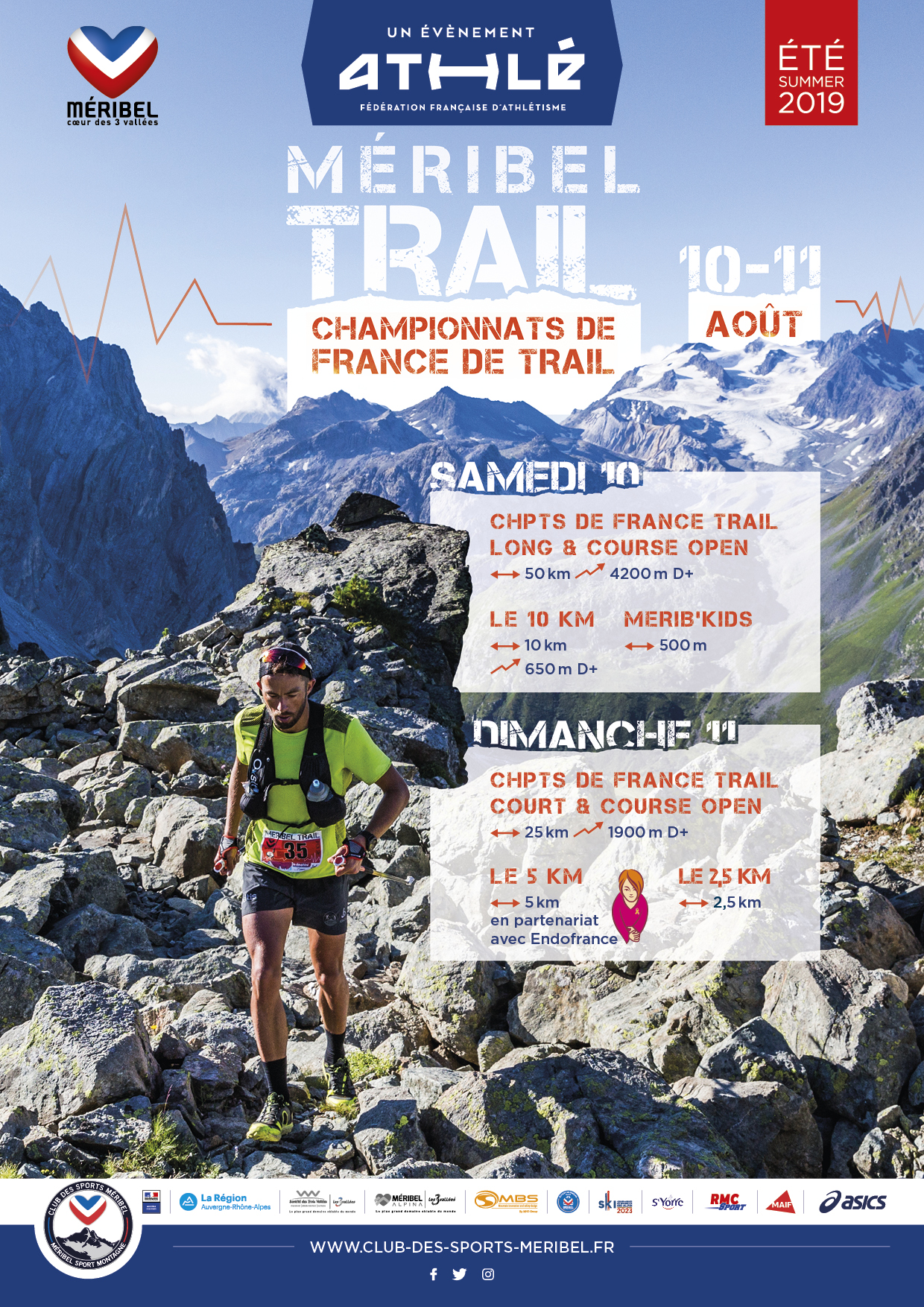 Championnats de France de Trail & Méribel Trail_Affiche_A4