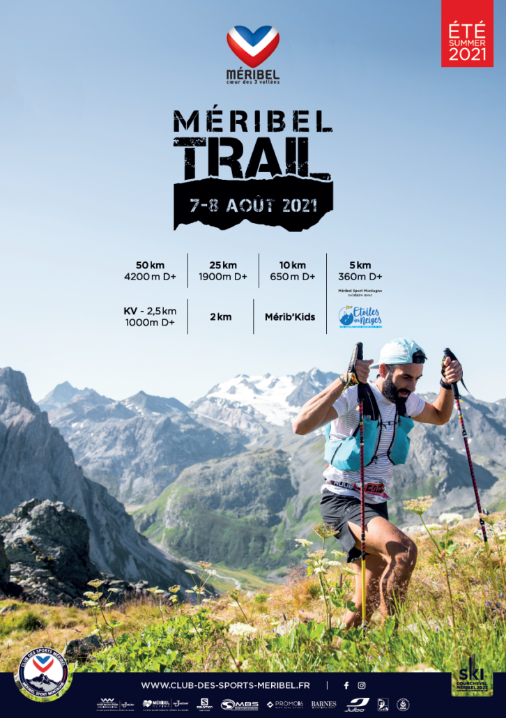 affiches meribel trail 2021